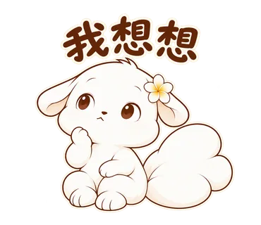 花歇歇貼圖：我想想