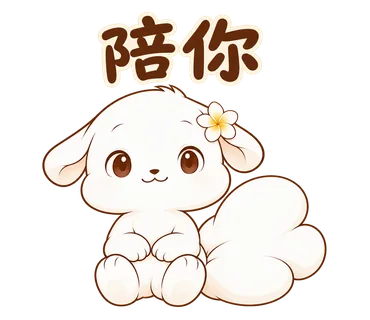 花歇歇貼圖：陪你