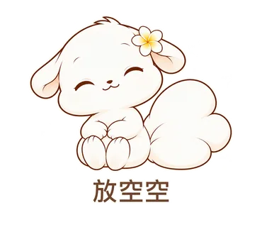 花歇歇貼圖：放空空